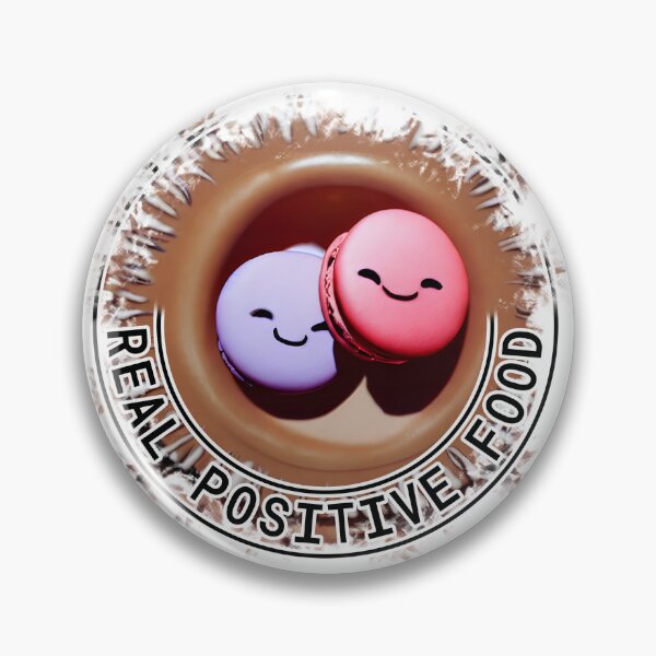 Item preview, macaron, Real Positive Food! designed and sold by Digisabella.