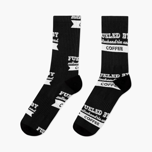 Item preview, Fueled by Mitochondria and Coffee designed and sold by Katherine Winner.
