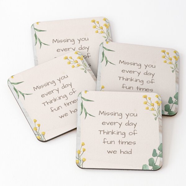 Item preview, Grief quote Missing you everyday designed and sold by TheRightHonMP.