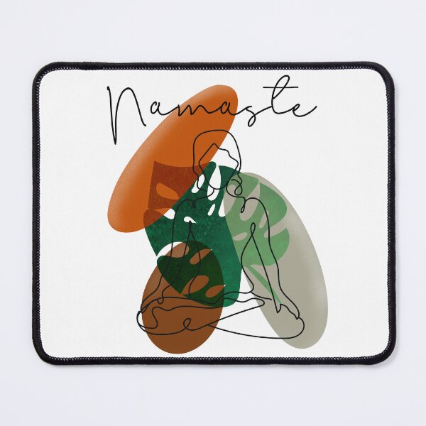 Item preview, Namaste yoga relaxing boho artwork  designed and sold by TipTopTapo.