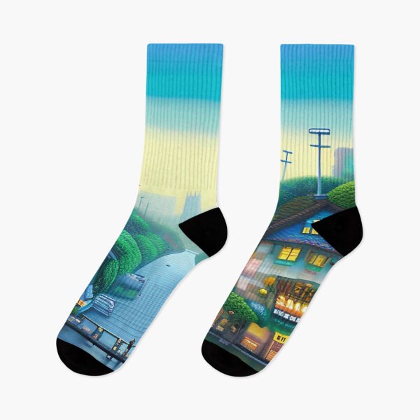 Item preview, Pixelated Horizon designed and sold by Nellisstadia.