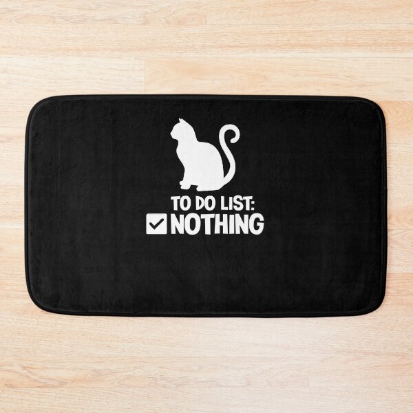 Item preview, To Do List Nothing Cat Whisperer Cat Lover designed and sold by GrumpyDadCo.