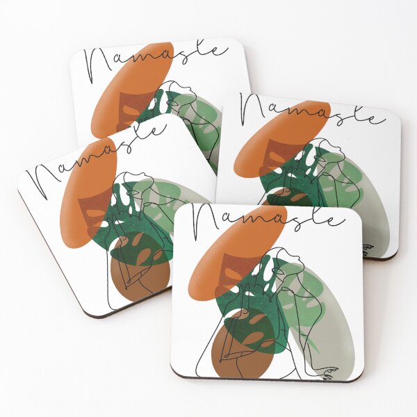 Item preview, Namaste yoga relaxing boho artwork  designed and sold by TipTopTapo.