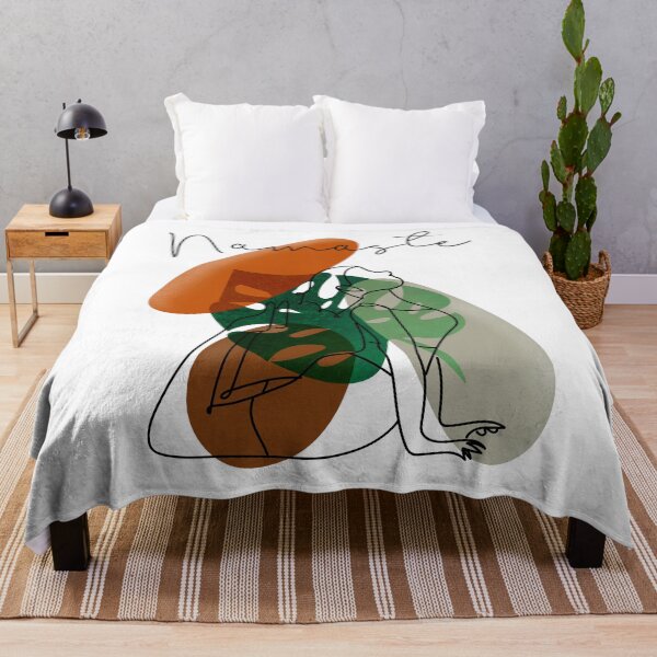 Item preview, Namaste yoga relaxing boho artwork  designed and sold by TipTopTapo.