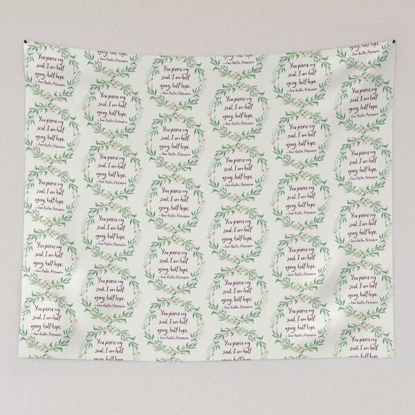 Item preview, Jane Austen Persuasion Quote You Pierce My Soul  designed and sold by IceCreamMuseum.