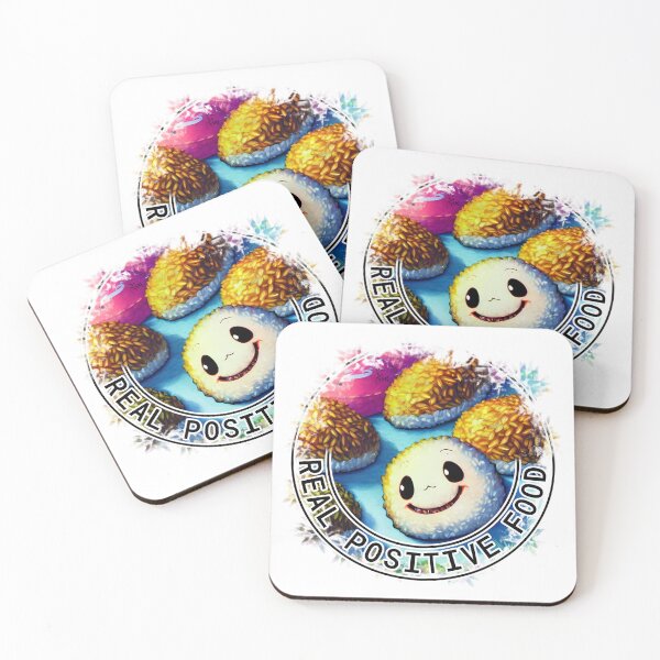 Item preview, rice onigiri, Real Positive Food! designed and sold by Digisabella.
