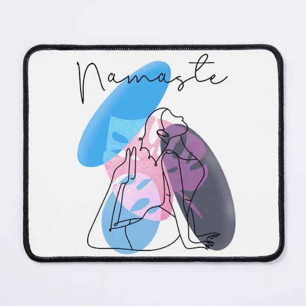 Item preview, Namaste yoga relaxing boho artwork  designed and sold by TipTopTapo.