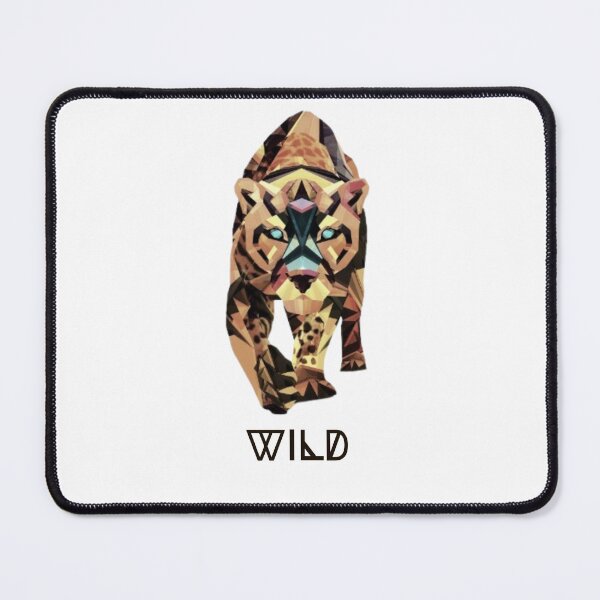 Item preview, Geometric Illustrated Hunting Wild Tiger designed and sold by Gamicnum.