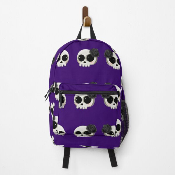 Item preview, Cartoon Skull Mug Design with Black Roses designed and sold by iduzarts.