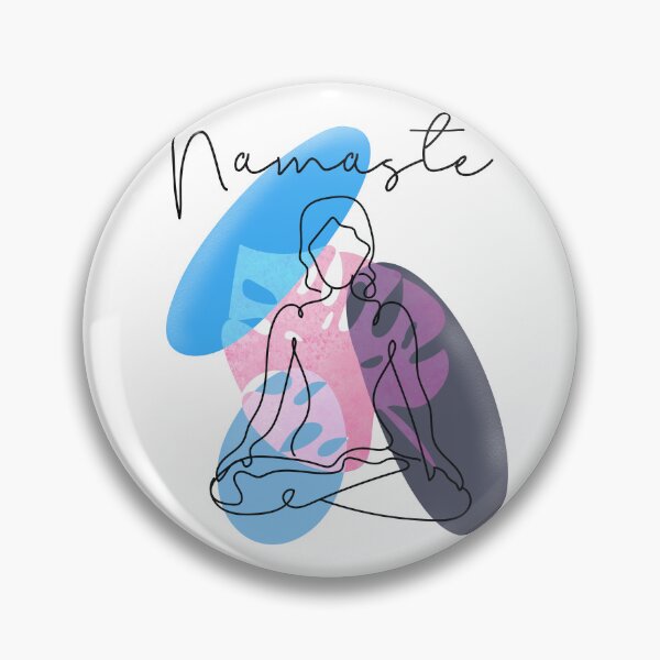Item preview, Namaste yoga relaxing boho artwork  designed and sold by TipTopTapo.