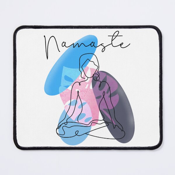 Item preview, Namaste yoga relaxing boho artwork  designed and sold by TipTopTapo.