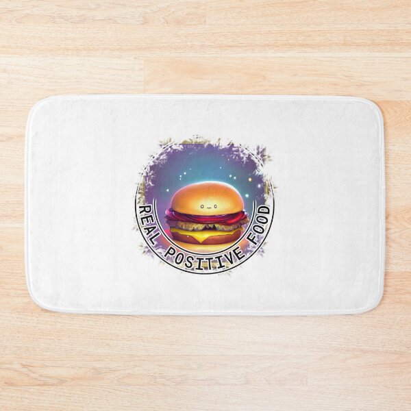 Item preview, hamburger, Real Positive Food! designed and sold by Digisabella.