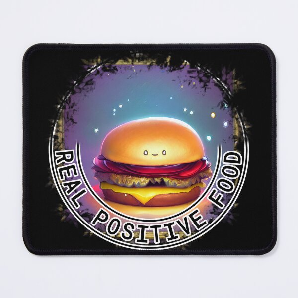 Item preview, hamburger, Real Positive Food! designed and sold by Digisabella.