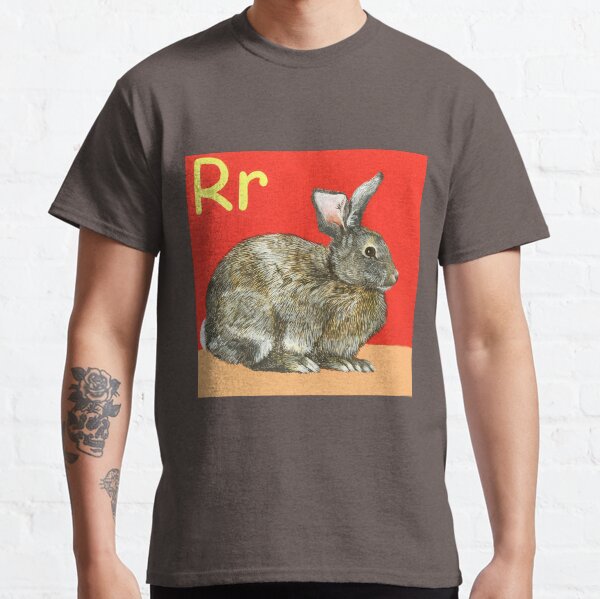 R is for Rabbit Classic T-Shirt