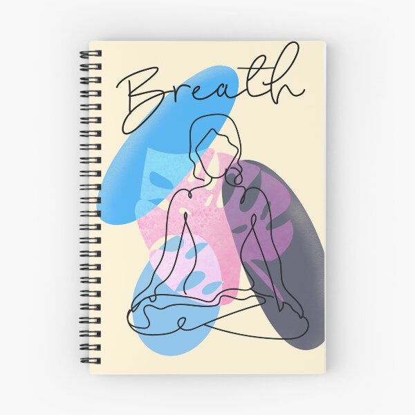 Item preview, Breath yoga relaxing boho artwork  designed and sold by TipTopTapo.