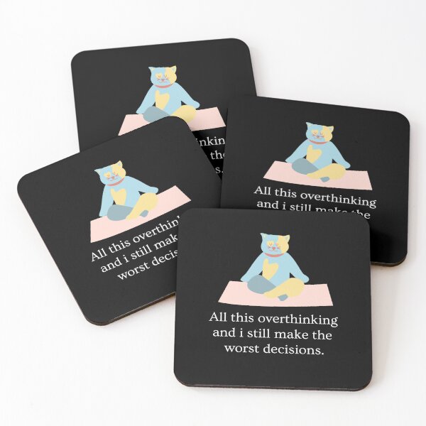 Item preview, All This Overthinking And I Still Make The Worst Decisions designed and sold by Flirt-Teez.