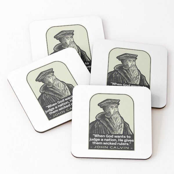 Item preview, Judge a Nation Calvinist Reformed Theology Quote designed and sold by HalpinDesign.