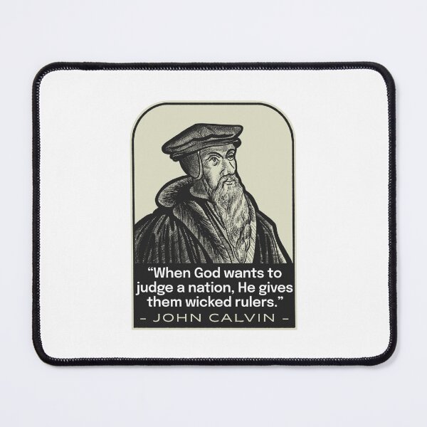 Item preview, Judge a Nation Calvinist Reformed Theology Quote designed and sold by HalpinDesign.