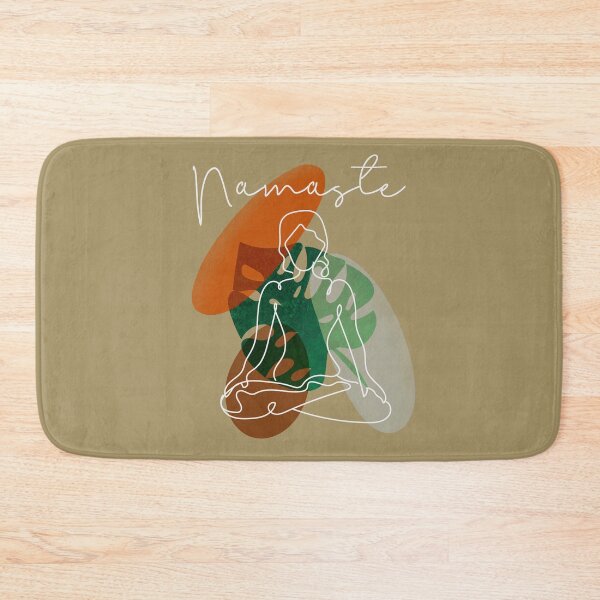 Item preview, Breath yoga relaxing boho artwork  designed and sold by TipTopTapo.