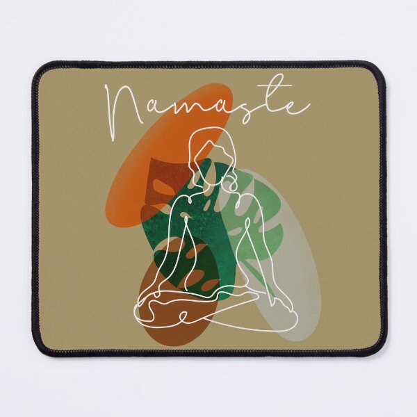 Item preview, Breath yoga relaxing boho artwork  designed and sold by TipTopTapo.