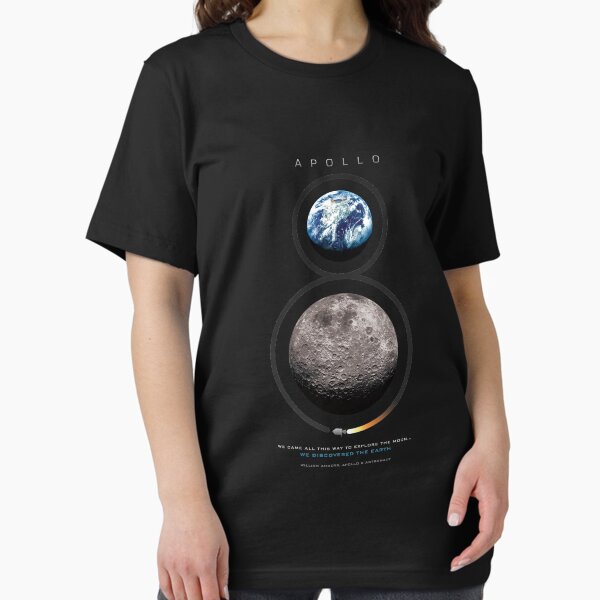 Item preview, APOLLO 8 (*Black Shirt Only*) designed and sold by TheHighFrontier.