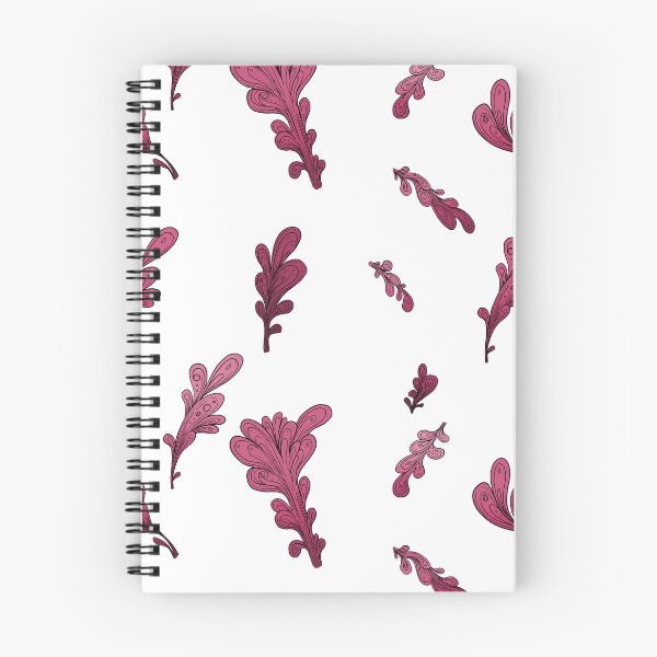 Item preview, Surreal Garnet Plants Print. Illustrated vegetable pattern. designed and sold by IlustradoArts.