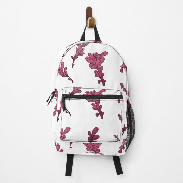 Item preview, Surreal Garnet Plants Print. Illustrated vegetable pattern. designed and sold by IlustradoArts.