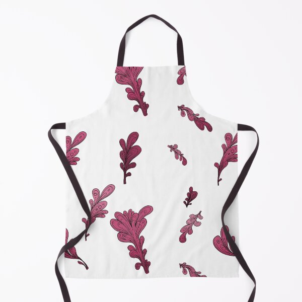 Item preview, Surreal Garnet Plants Print. Illustrated vegetable pattern. designed and sold by IlustradoArts.