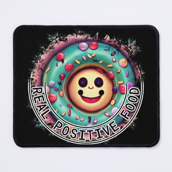 Item preview, donut, Real Positive Food! designed and sold by Digisabella.