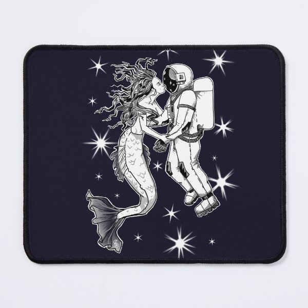 Item preview, mermaid and astronaut designed and sold by Anastasiya Tarasov.