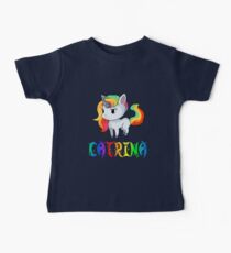 Camiseta para bebé Catrina Unicorn