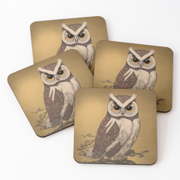 Item preview, Owl Ukiyo-e Art designed and sold by jortan1.