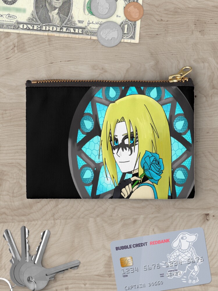 Thumbnail 3 of 4, Zipper Pouch, Risika Stained Glass designed and sold by ProjectHybrid.