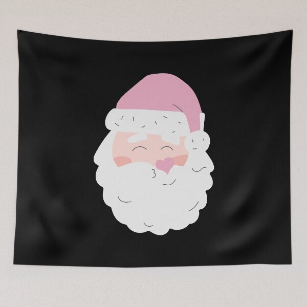 Item preview, Retro Vintage Pink Santa Claus Stickers designed and sold by AmberSiraj.