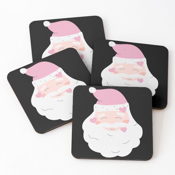 Item preview, Retro Vintage Pink Santa Claus Stickers designed and sold by AmberSiraj.