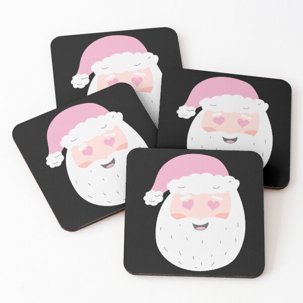 Item preview, Retro Vintage Pink Santa Claus Stickers designed and sold by AmberSiraj.