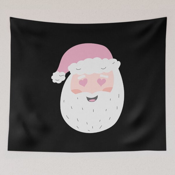 Item preview, Retro Vintage Pink Santa Claus Stickers designed and sold by AmberSiraj.