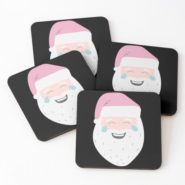 Item preview, Retro Vintage Pink Santa Claus Stickers designed and sold by AmberSiraj.