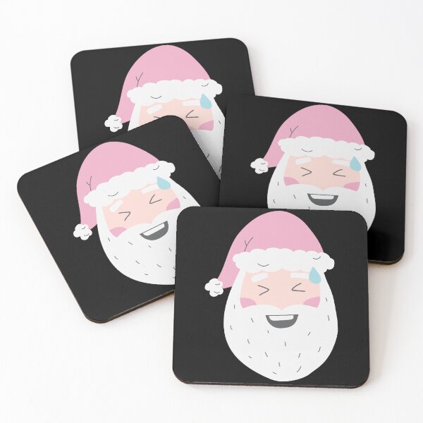 Item preview, Retro Vintage Pink Santa Claus Stickers designed and sold by AmberSiraj.