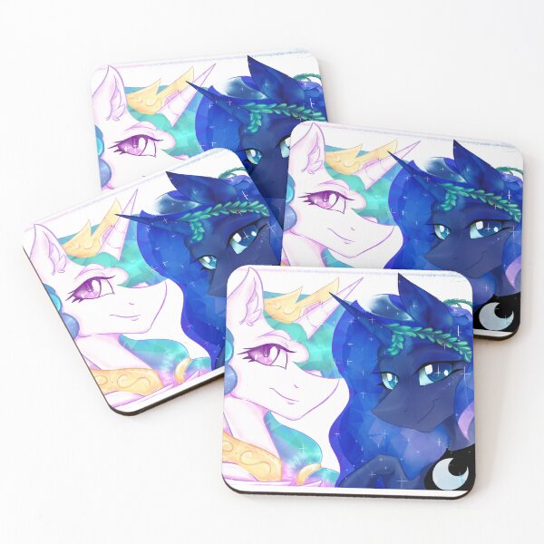 Artikelvorschau, My Little Pony Celestia And Luna Crystal Ponies entworfen und verkauft von darkPegasista.