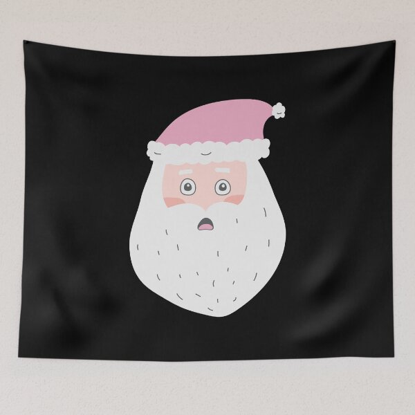 Item preview, Retro Vintage Pink Santa Claus Stickers designed and sold by AmberSiraj.
