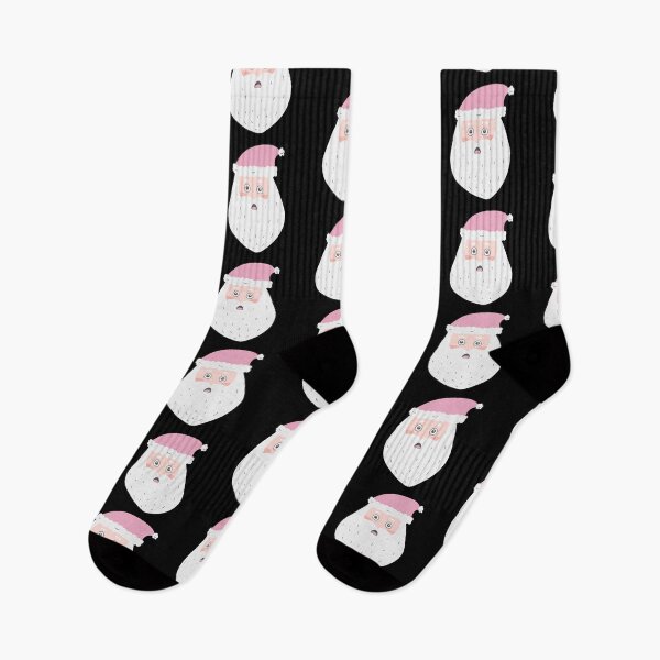 Item preview, Retro Vintage Pink Santa Claus Stickers designed and sold by AmberSiraj.