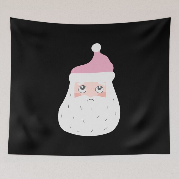 Item preview, Retro Vintage Pink Santa Claus Stickers designed and sold by AmberSiraj.