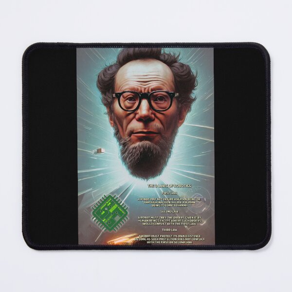 Item preview, THREE LAWS OF ROBOTICS, ASIMOV TRIBUTE No2 designed and sold by angelisart.