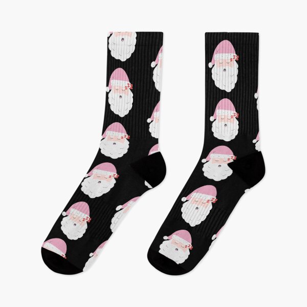 Item preview, Retro Vintage Pink Santa Claus Stickers designed and sold by AmberSiraj.