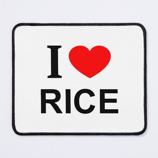 Item preview, I ❤️ RICE I LOVE RICE I HEART RICE designed and sold by usernamenaijan.