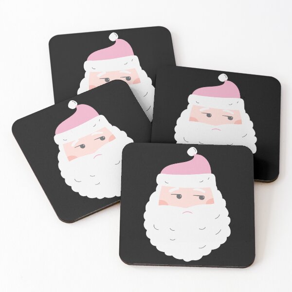 Item preview, Retro Vintage Pink Santa Claus Stickers designed and sold by AmberSiraj.