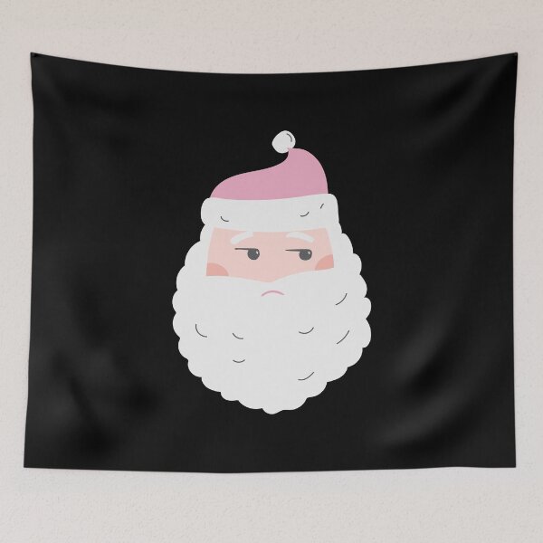 Item preview, Retro Vintage Pink Santa Claus Stickers designed and sold by AmberSiraj.