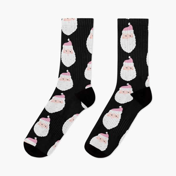 Item preview, Retro Vintage Pink Santa Claus Stickers designed and sold by AmberSiraj.