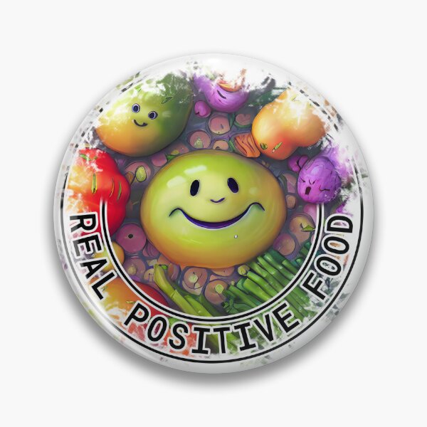 Item preview, vegetables, Real Positive Food! designed and sold by Digisabella.